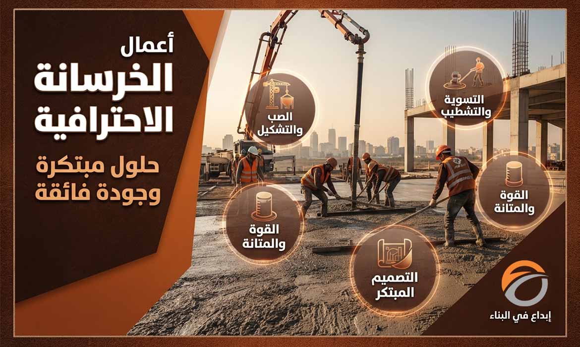 أعمال الخرسانة