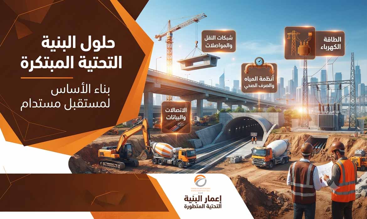 أعمال البنية التحتية