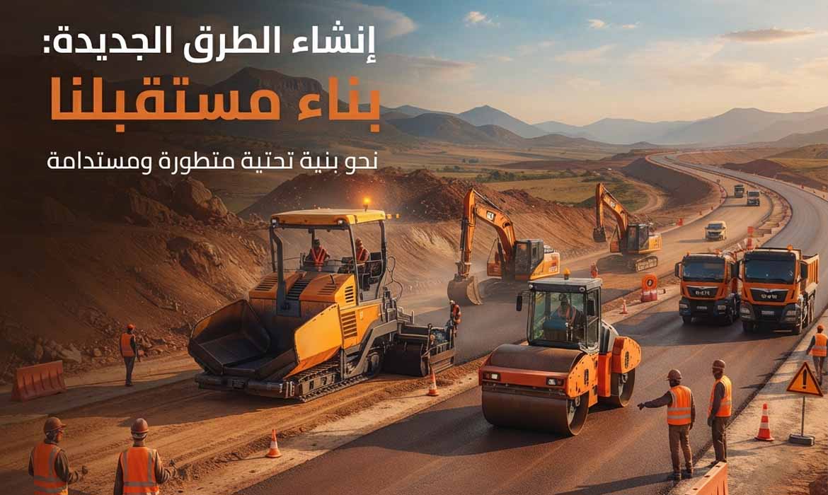 إنشاء الطرق الجديدة